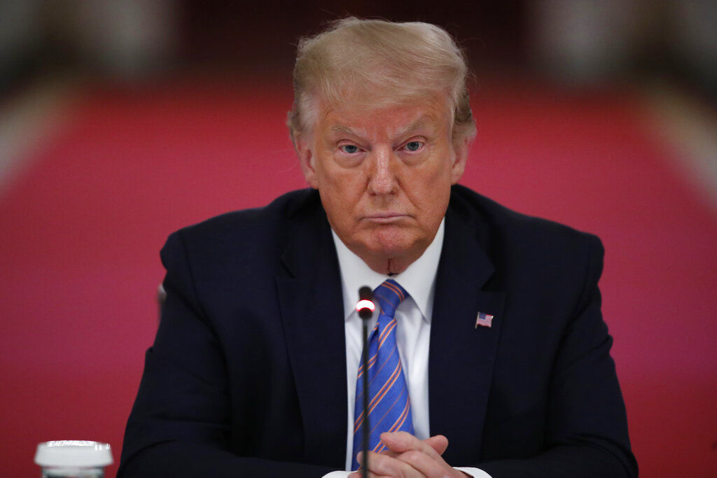 APTOPIX Virus Outbreak Trump